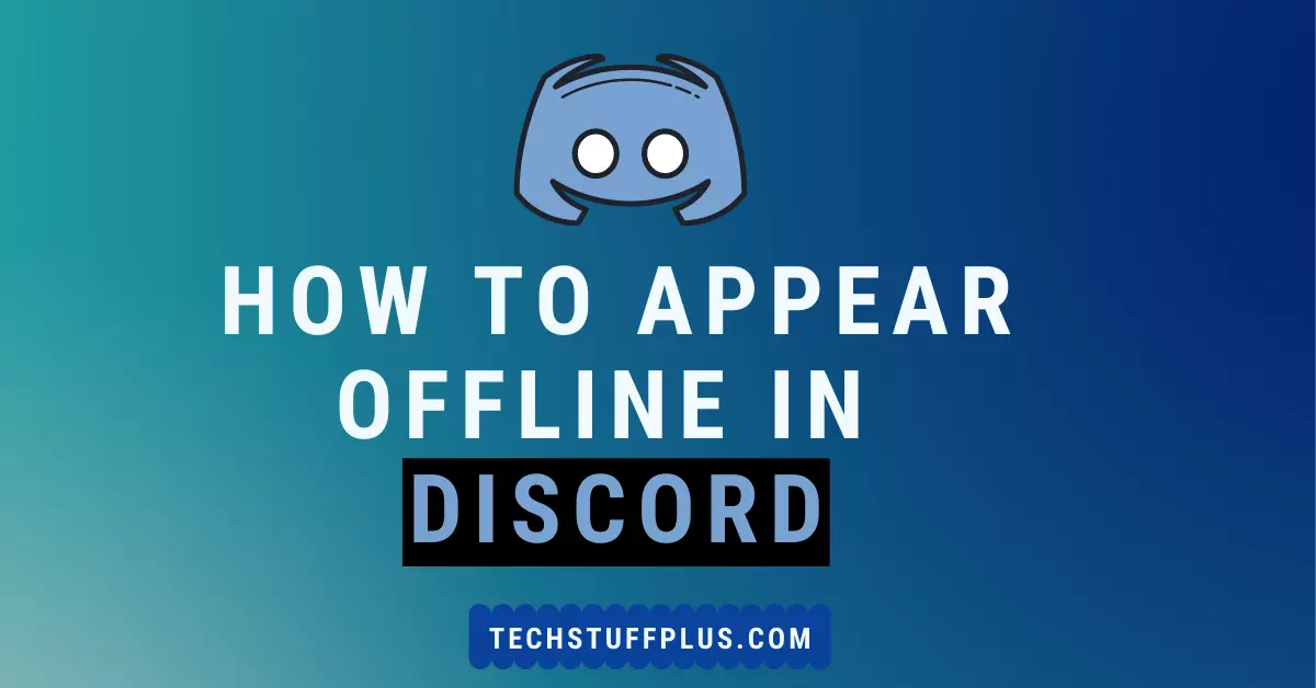 appear offline on discord