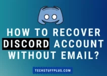 recover discord account without mail